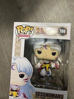 Funko Sesshomaru Vinyl Figure - White, Purple & Yellow Accents brand new